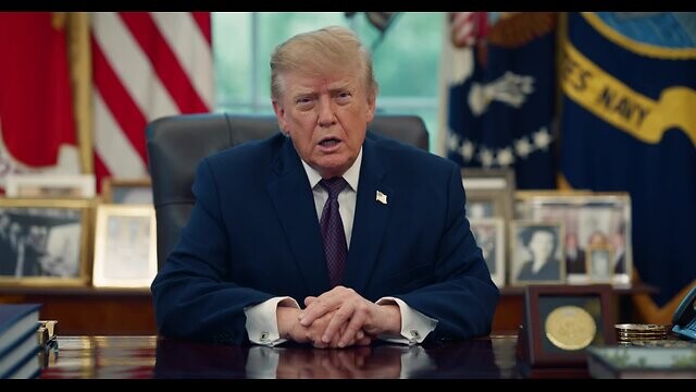 Trump post video