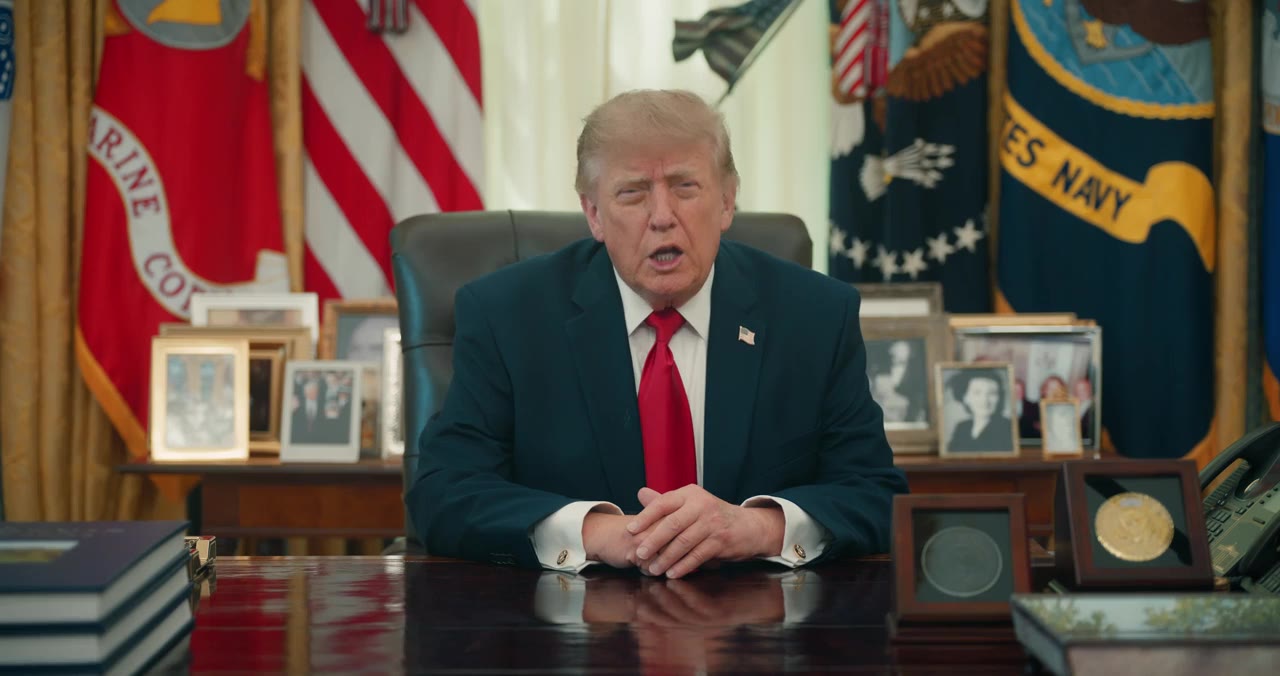 Trump post video
