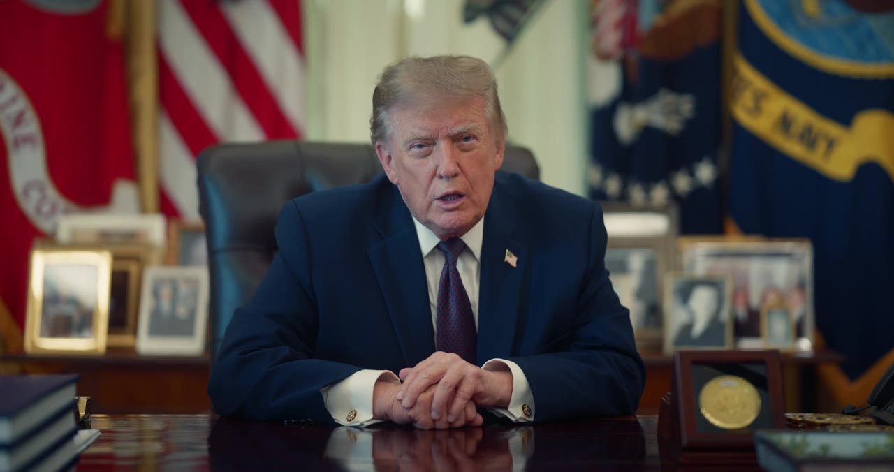 Trump post video