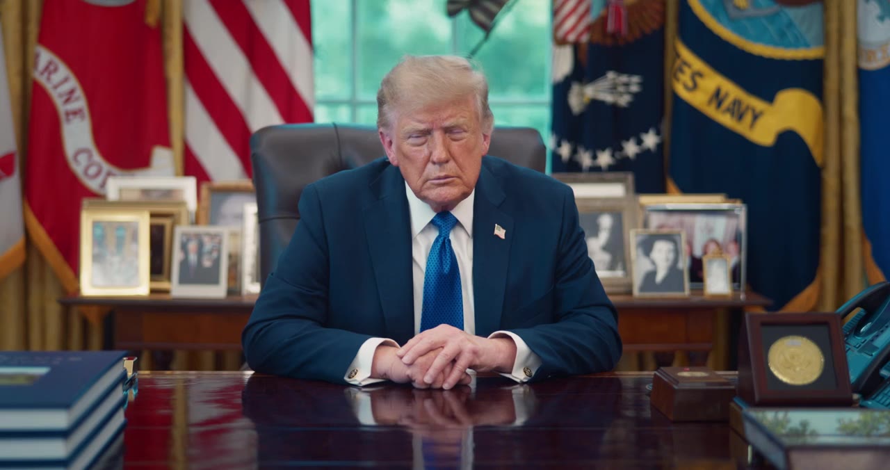 Trump post video