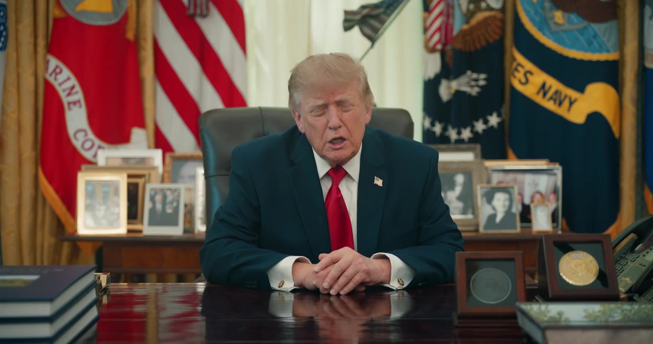 Trump post video