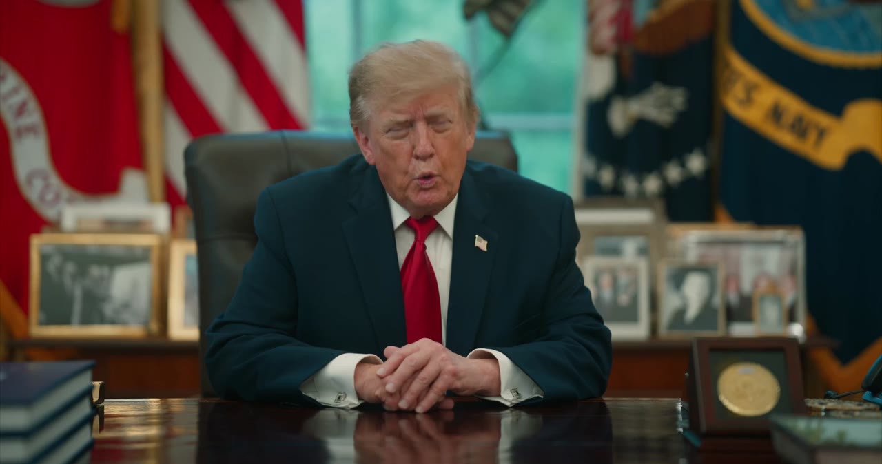 Trump post video