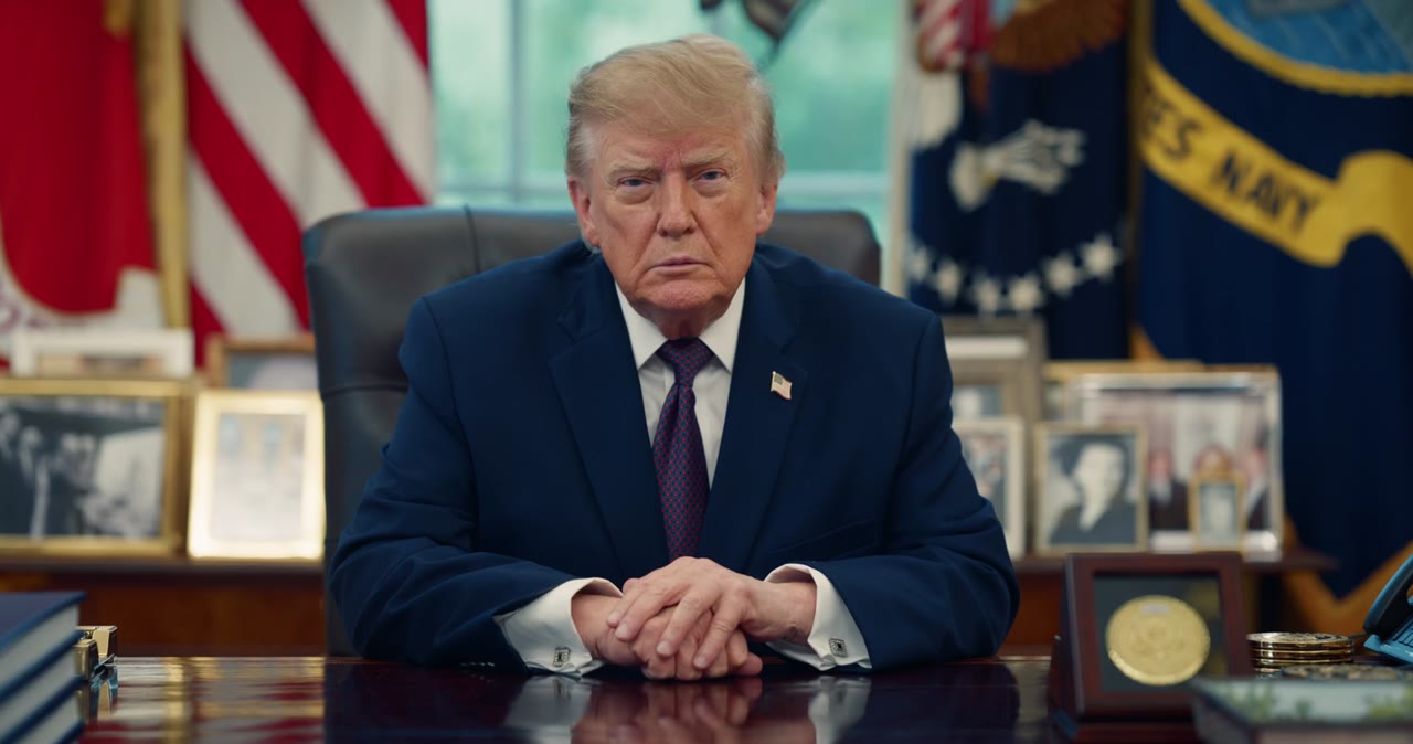 Trump post video