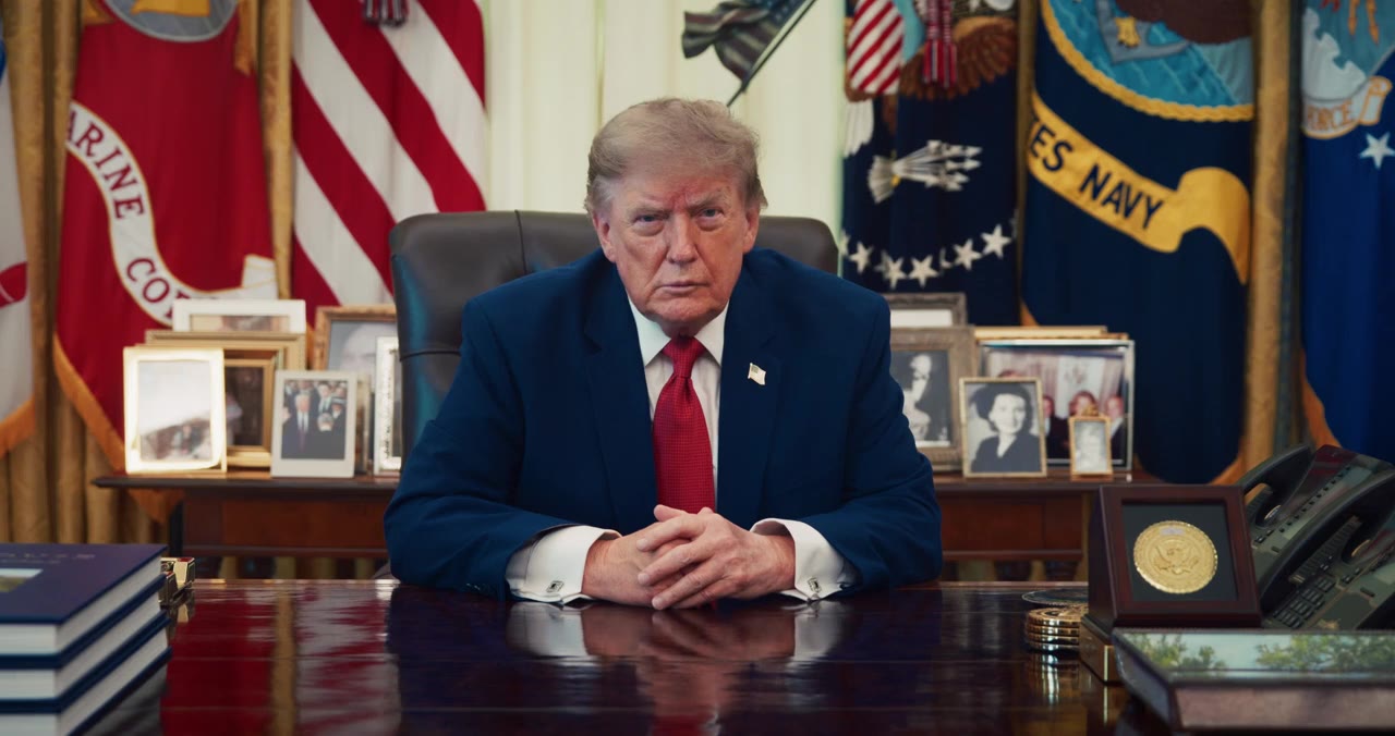 Trump post video