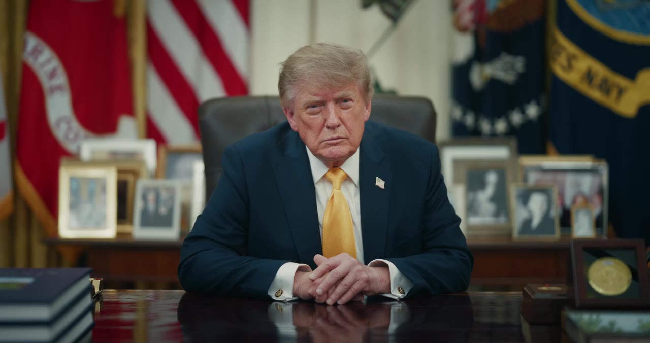 Trump post video