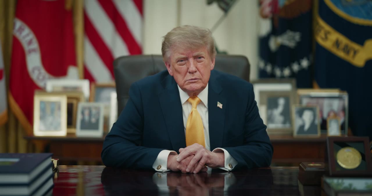 Trump post video