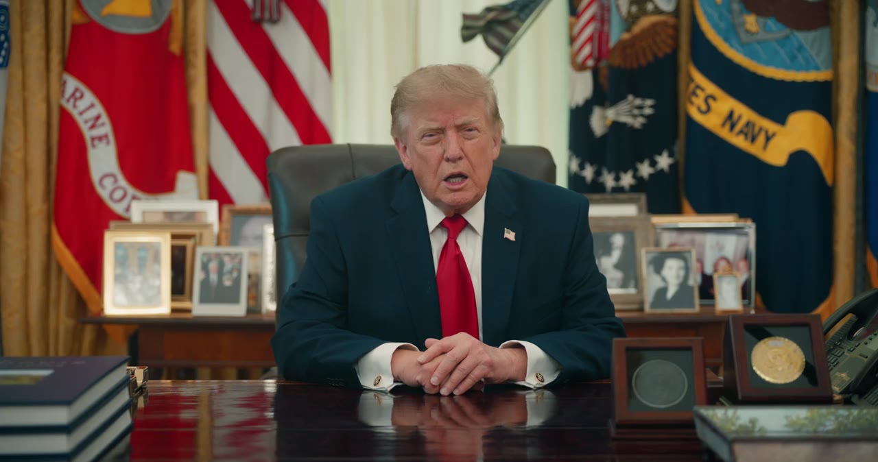 Trump post video