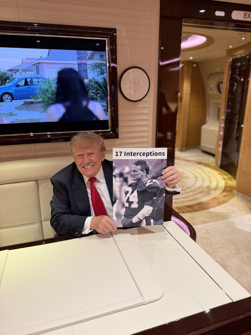 Media from Donald Trump Truth Social post published Oct 25, 2026, 3:08 AM UTC