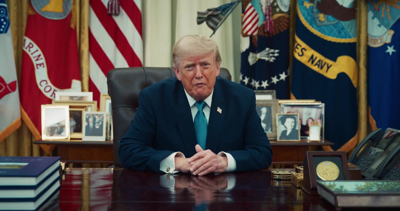 Trump post video